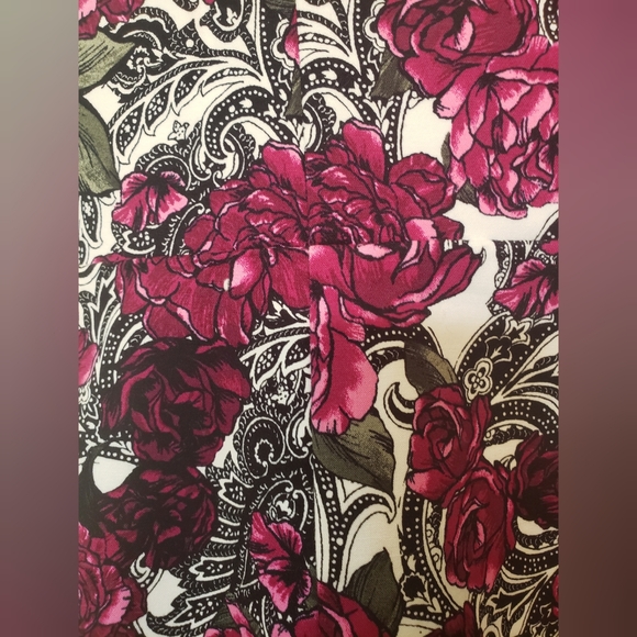 WHBM FLORAL SHEATH SLEEVELESS DRESS 10 - Picture 6 of 8